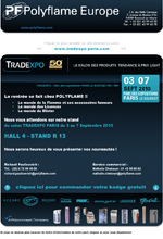 Newsletter pour Polyflame