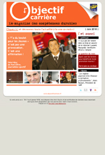 Newsletter Objectif Carrière