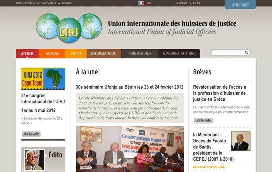 Voir le site de l'UIHJ