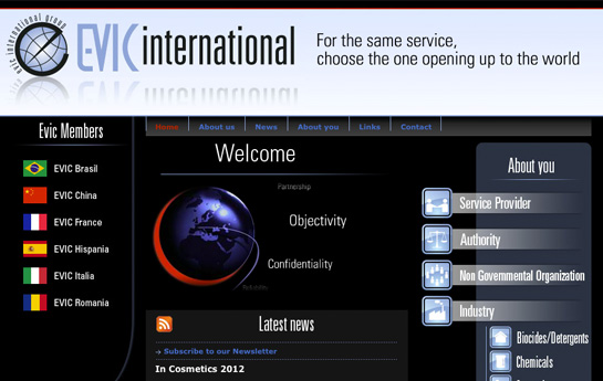 Voir le site d'Evic international