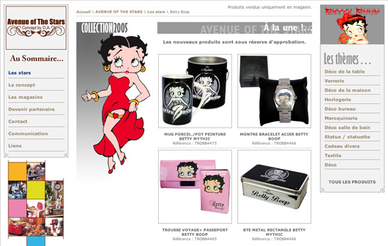 Voir le site de Avenue of the stars