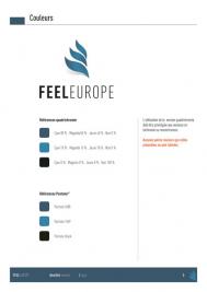 charte graphique FEEL EUROPE