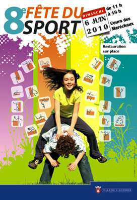 Affiche 8e fête du sport