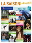 Saison culturelle 2010-2011